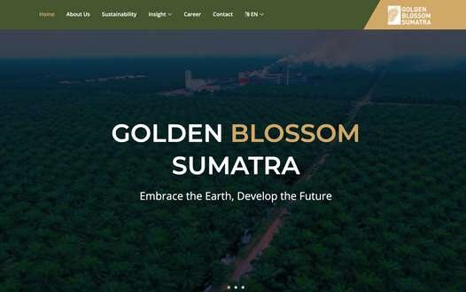 Golden Blossom Sumatra desktop